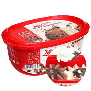 Kem hộp socola vani Merino 465g