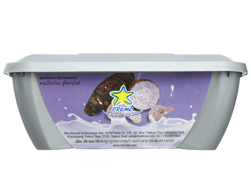 Kem Yam Taro Cremo hộp 900ml 11