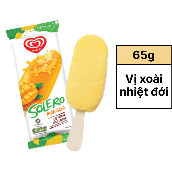 Kem xoài nhiệt đới Wall's cây 65g