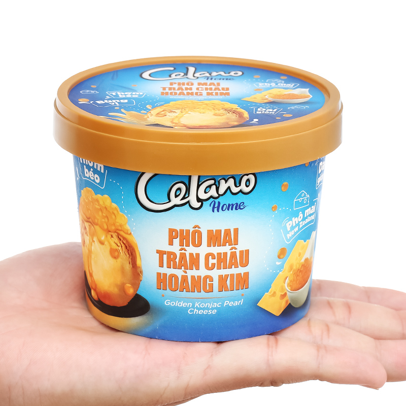 Kem hộp trân châu dâu phô mai Celano Home 200g (từ 1 tuổi) 12