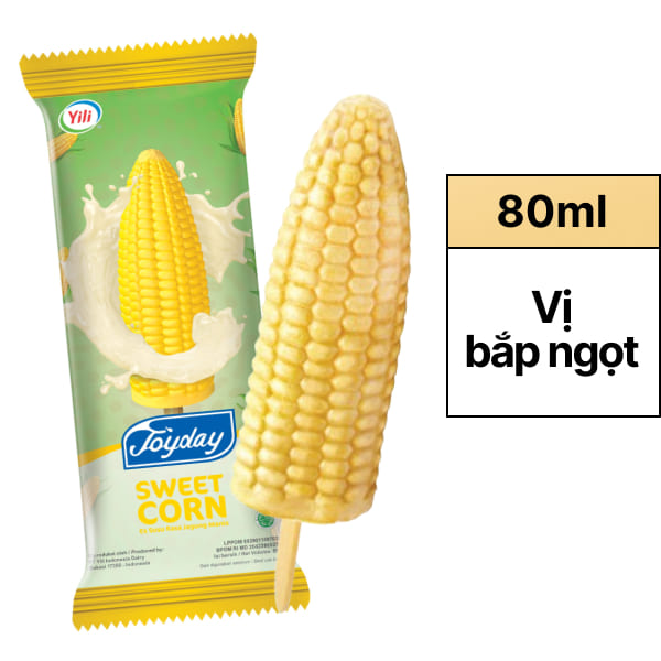 Kem bắp ngọt Joyday cây 80ml
