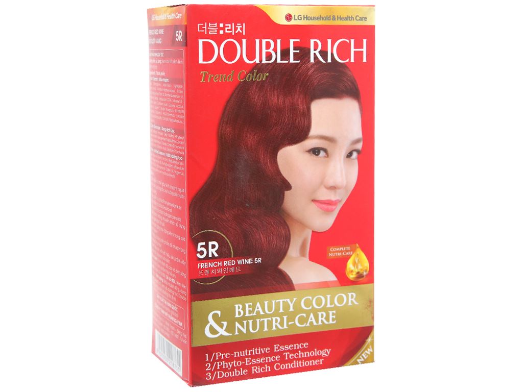 Double Rich đỏ rượu: Nếu bạn muốn tóc của mình có một sắc đỏ rượu quyến rũ, thì Double Rich đỏ rượu là sự lựa chọn tuyệt vời. Hãy xem hình ảnh để cảm nhận được sự tươi trẻ và phong cách của màu sắc này và trải nghiệm sản phẩm để có được mái tóc đẹp như mơ.