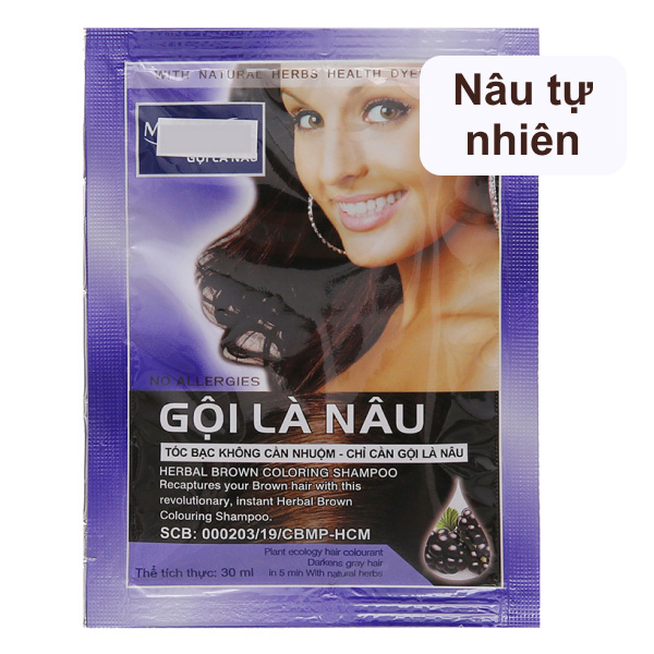 Dầu gội Matrix nhuộm nâu 30ml