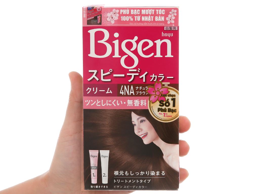 Với Kem nhuộm tóc Bigen Speedy nâu, chúng tôi tin rằng bạn sẽ không chỉ có mái tóc bóng mượt đầy quyến rũ, mà còn làn da sáng mịn quyến rũ hơn. Hãy cùng chúng tôi khám phá sản phẩm này.