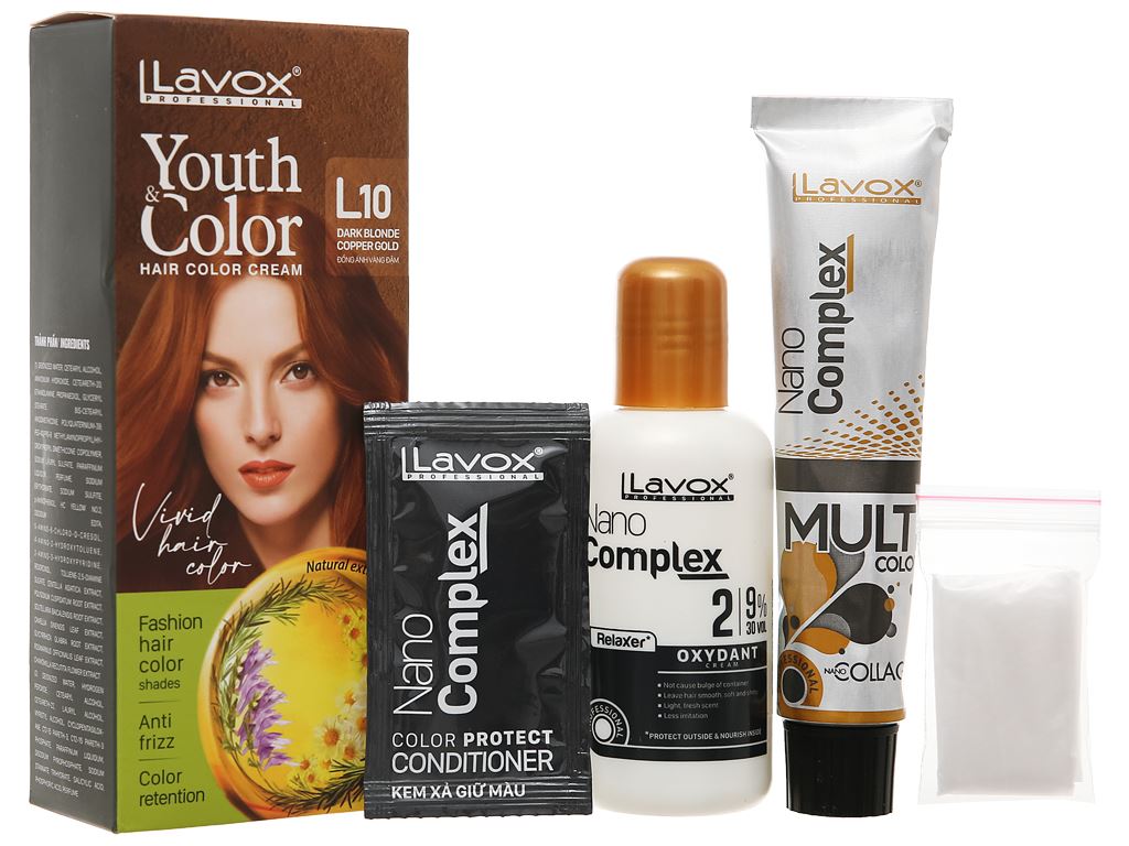 Nhuộm tóc Lavox đồng ánh vàng đậm sẽ giúp bạn tôn lên nét đẹp quyến rũ và sang trọng cho phong cách của mình. Sản phẩm độc đáo này sẽ giúp bạn tỏa sáng trong bất kỳ hoàn cảnh nào. Hãy xem hình ảnh để khám phá thêm về sản phẩm này.