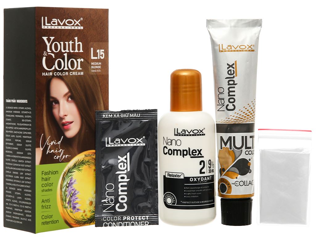 Với nhuộm tóc Lavox, bạn có thể tạo ra màu tóc cực kỳ đẹp và tươi trẻ. Hãy xem hình ảnh liên quan để tìm hiểu thêm về dòng sản phẩm này và trải nghiệm sự khác biệt.