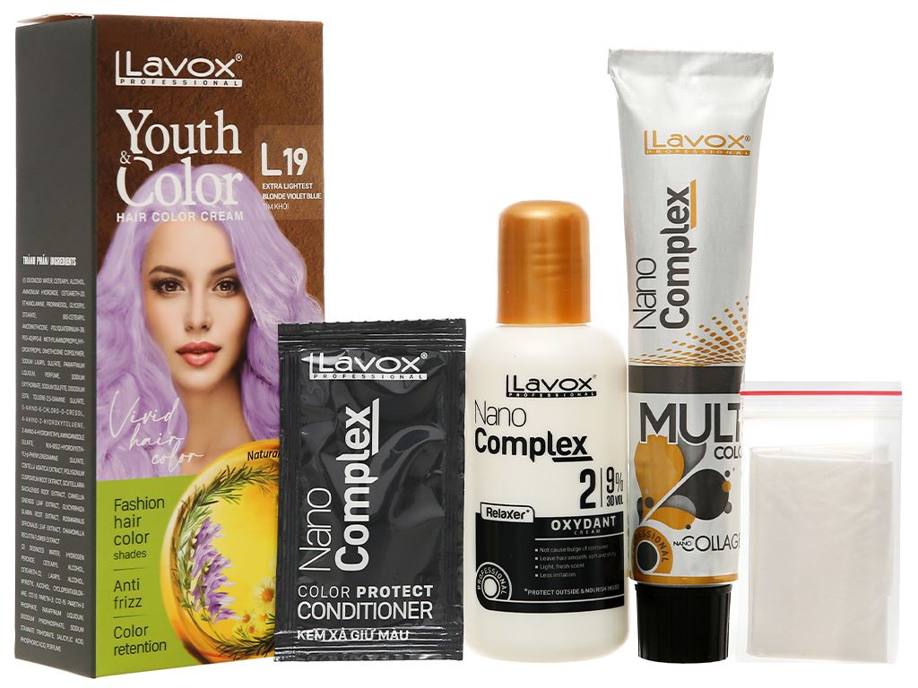 Kem nhuộm Lavox L19 đem đến cho bạn màu tóc đẹp và bền màu suốt nhiều tháng. Kem nhuộm Lavox L19 không chỉ giúp tóc màu đẹp mà còn nuôi dưỡng và bảo vệ tóc tốt hơn.