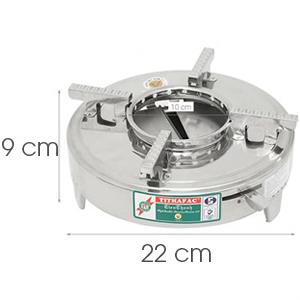 Bếp Cồn Inox Dạng Tròn Tithafac