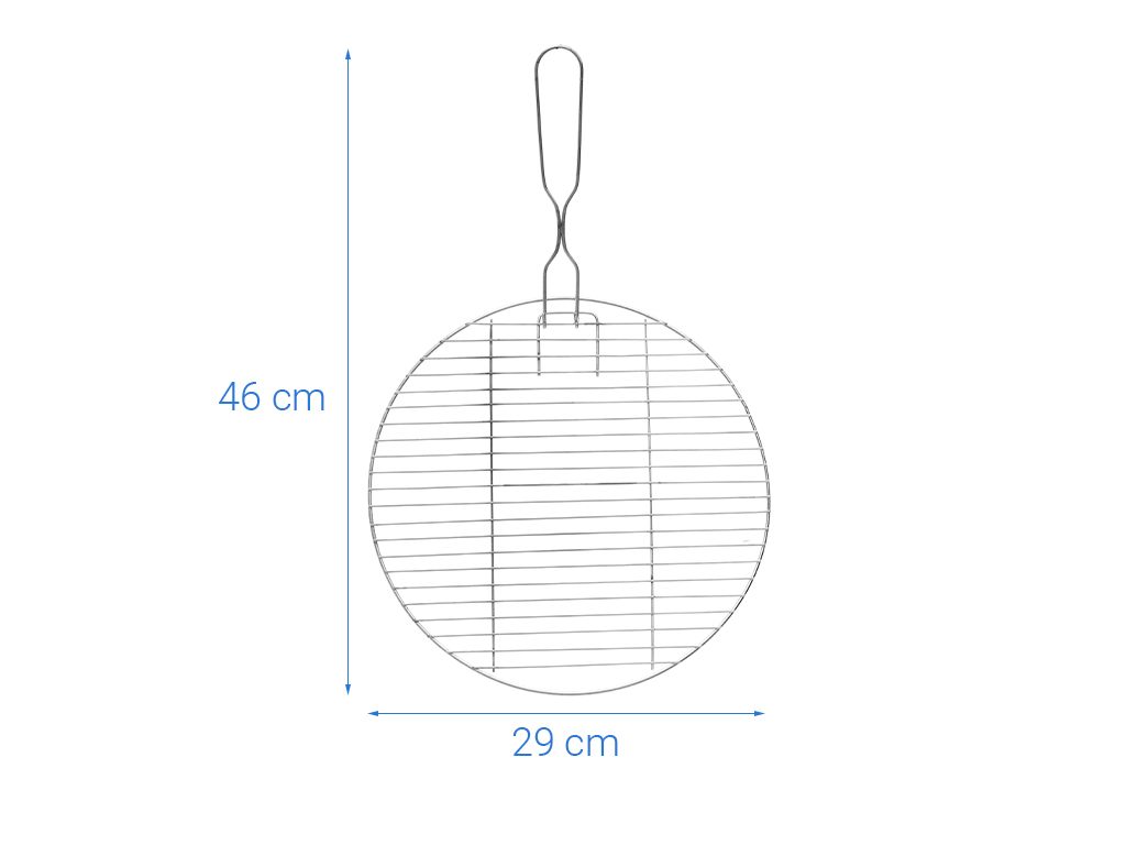 Vỉ nướng inox Tithafac 45x29cm 6