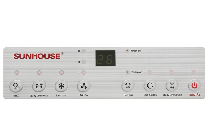 Quạt điều hòa Sunhouse SHD7721 220W Màu Trắng