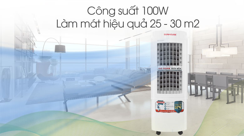 Quạt điều hòa Sunhouse SHD7723 100W