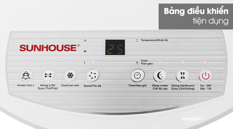 Quạt điều hòa Sunhouse SHD7723 100W