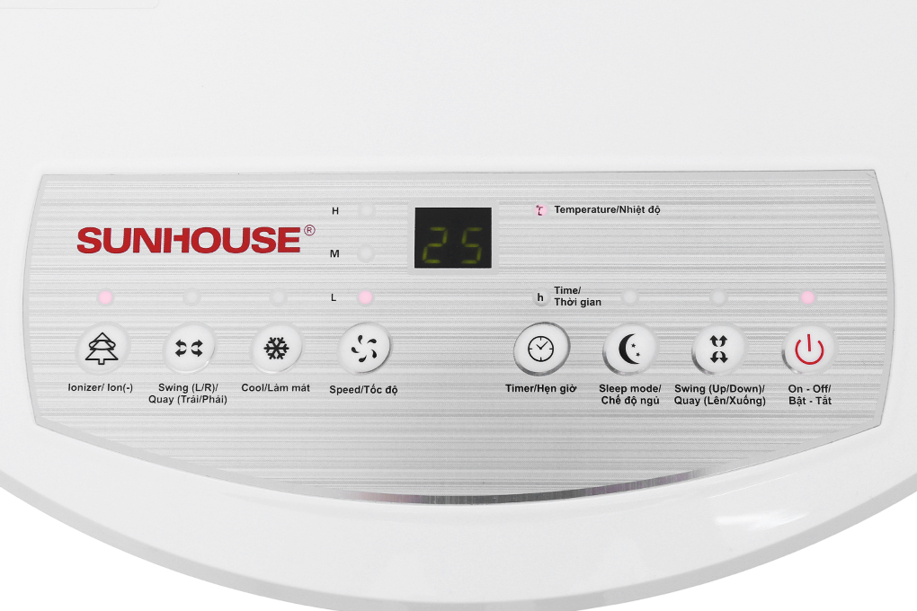 Quạt điều hòa Sunhouse SHD7723 100W Màu Trắng