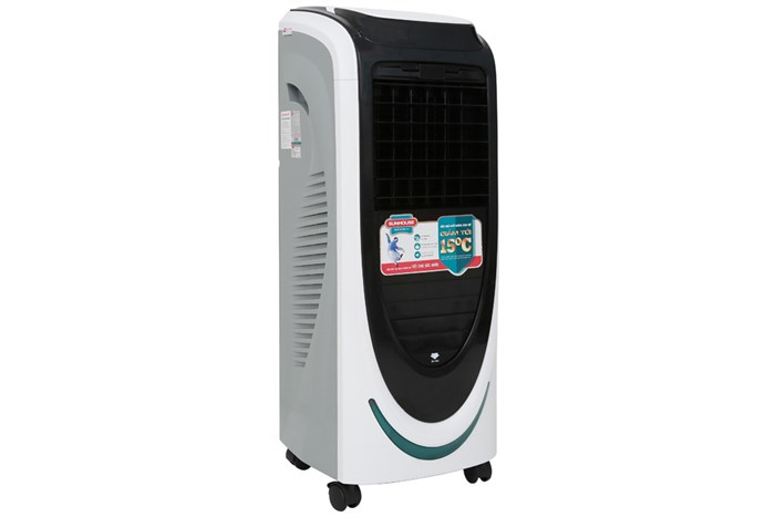 Quạt điều hòa Sunhouse SHD7724 200W Màu Trắng - Đen