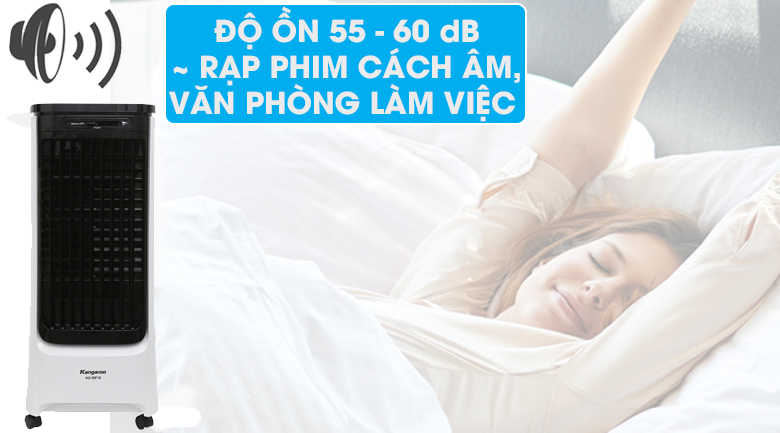 ĐỘ ỒN - Quạt điều hòa Kangaroo KG50F18 ĐỘ ỒN - Quạt điều hòa Kangaroo KG50F18