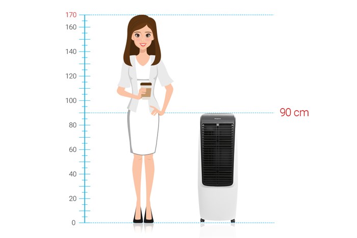 Quạt điều hòa Kangaroo KG50F20 110W Màu Trắng