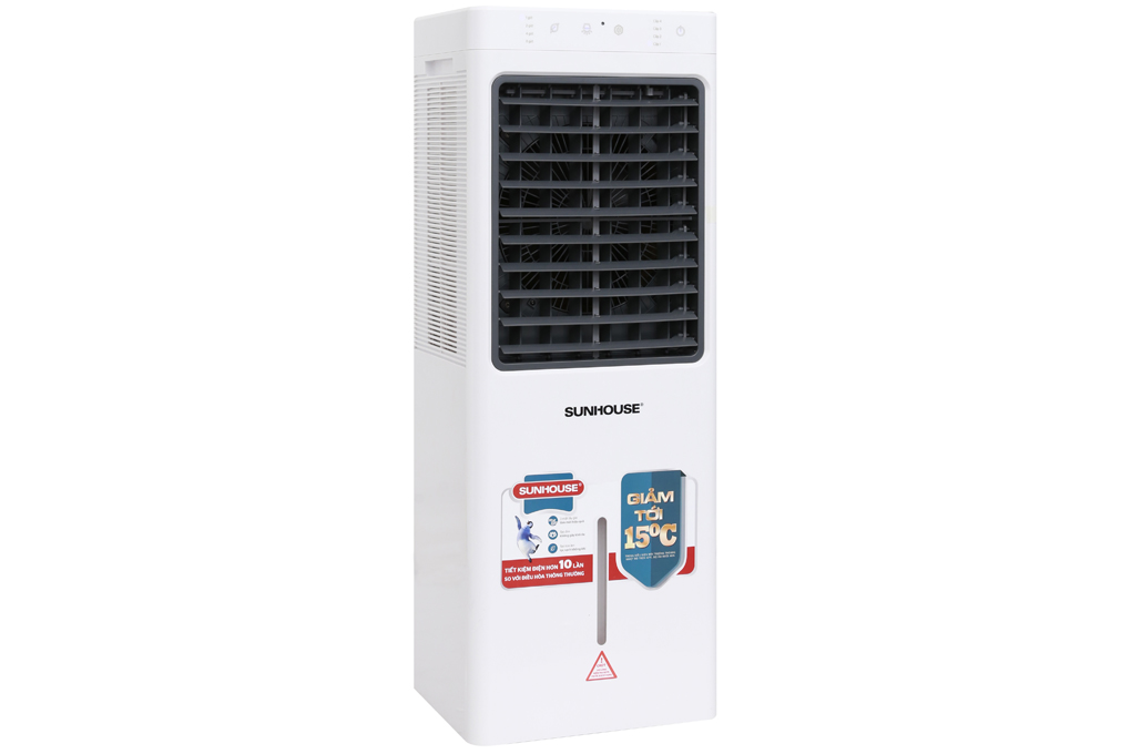 Quạt điều hòa Sunhouse SHD7717 80W Màu Trắng - Đen