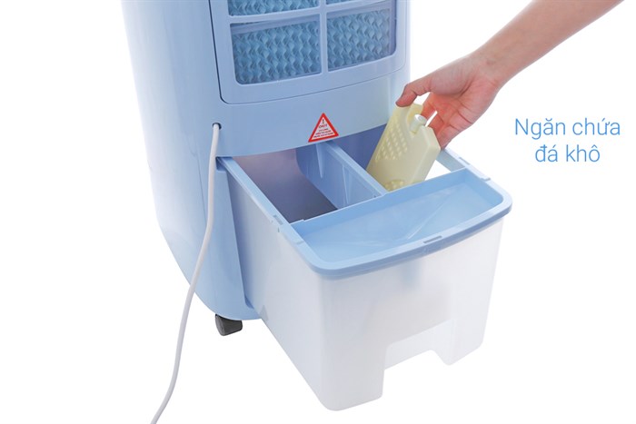 Quạt điều hòa Sunhouse SHD7718 120W Màu Trắng - Xanh