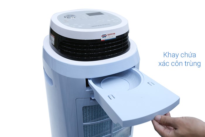 Quạt điều hòa Sunhouse SHD7718 120W Màu Trắng - Xanh