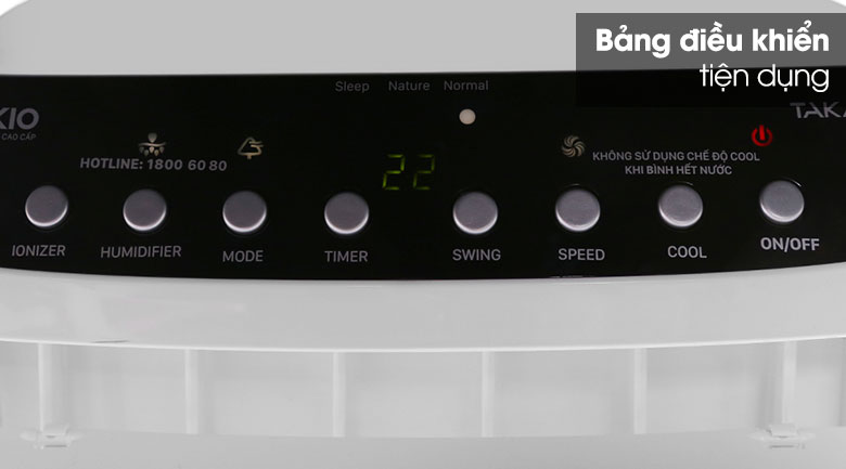 Quạt điều hòa Daikio DKA-800A 100W