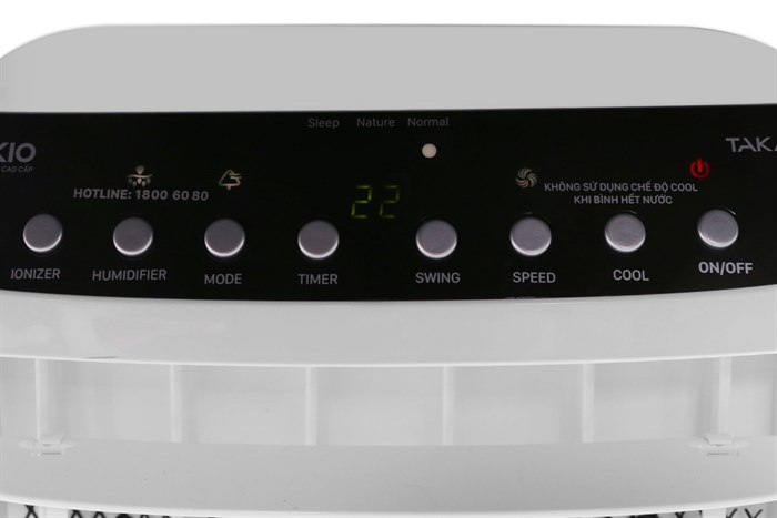 Quạt điều hòa Daikio DKA-800A 100W Màu Trắng