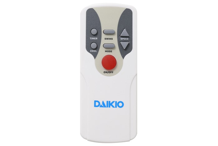 Quạt điều hòa Daikio DKA-04000A 160W Màu Trắng - Xanh