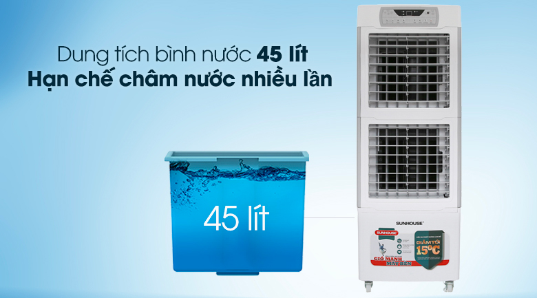 Quạt điều hòa Sunhouse SHD7756 280W