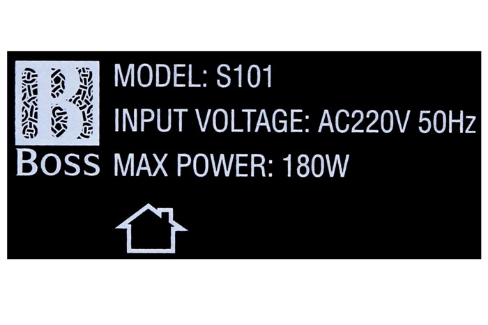 Quạt điều hòa không khí Boss S-101 180W Màu Đen