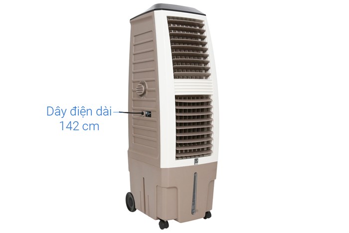 Quạt điều hòa không khí Boss S-101 180W Màu Đen