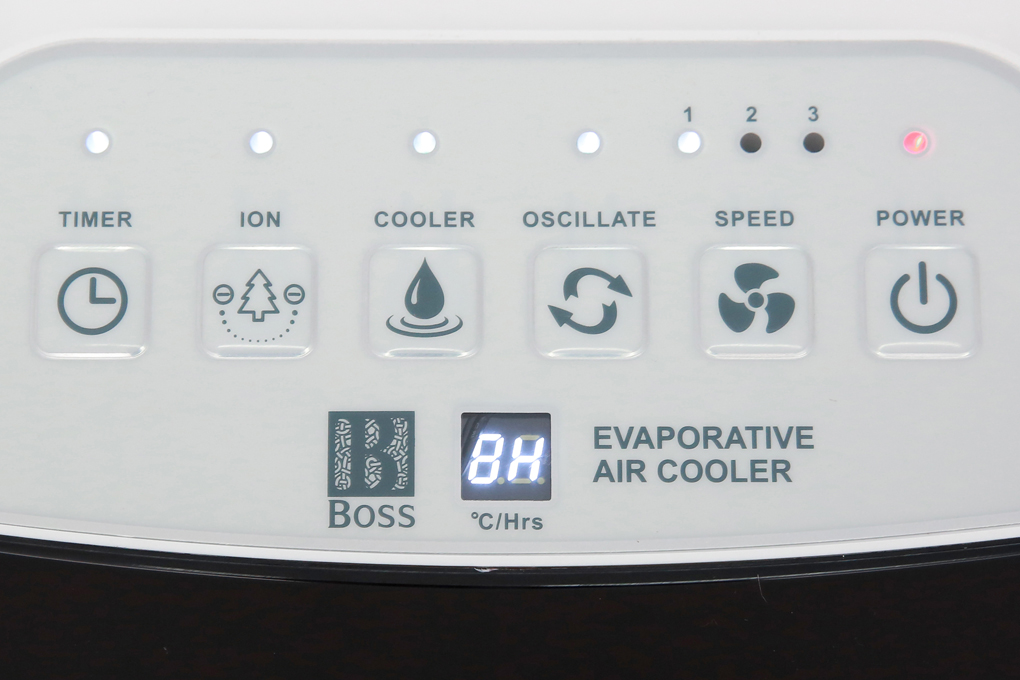 Quạt điều hòa không khí Boss S-101 180W Màu Đen