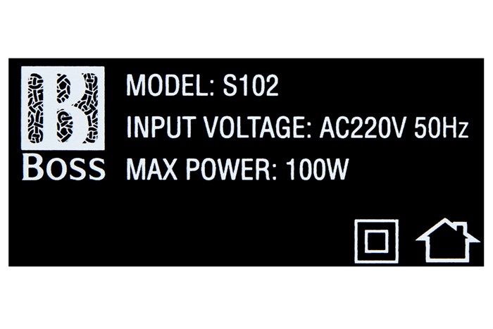 Quạt điều hòa Boss S-102 100W Màu Đen