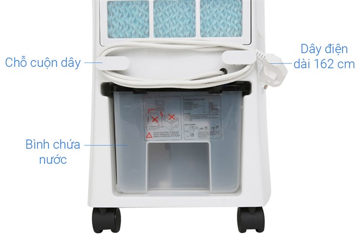 Quạt điều hòa Kangaroo KG50F58 85W Màu Trắng