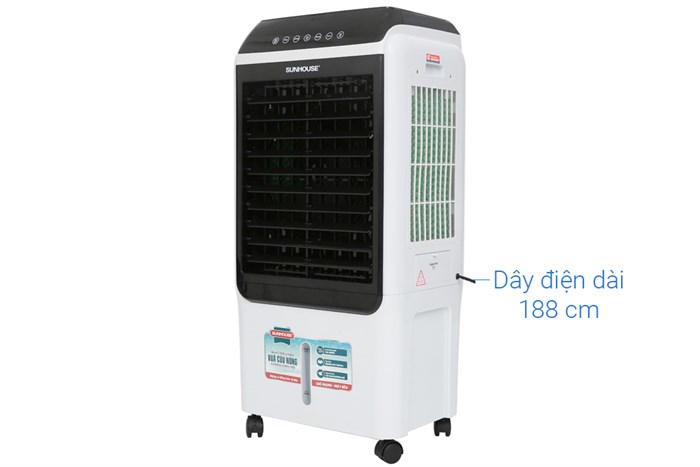 Quạt điều hòa Sunhouse SHD7727 150W Màu Trắng