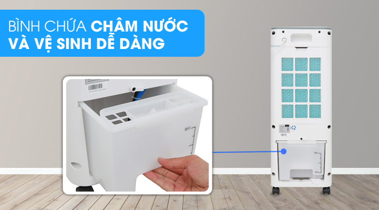 Quạt điều hòa Midea AC100-18B 60W