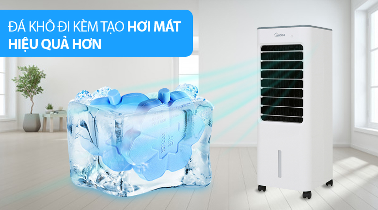 Quạt điều hòa Midea AC100-18B 60W
