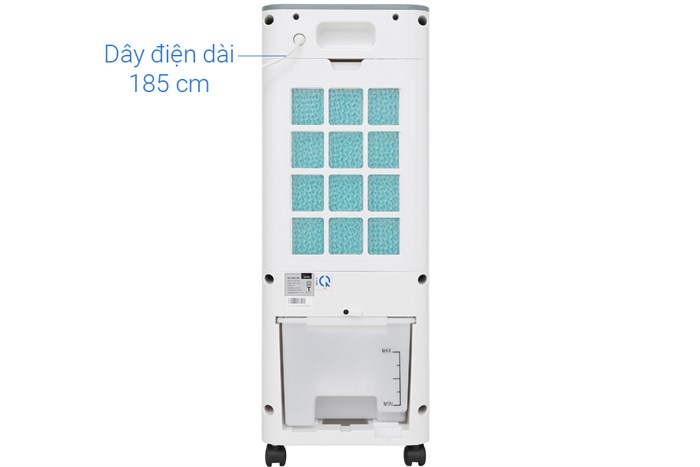 Quạt điều hòa Midea AC100-18B 60W Màu Trắng