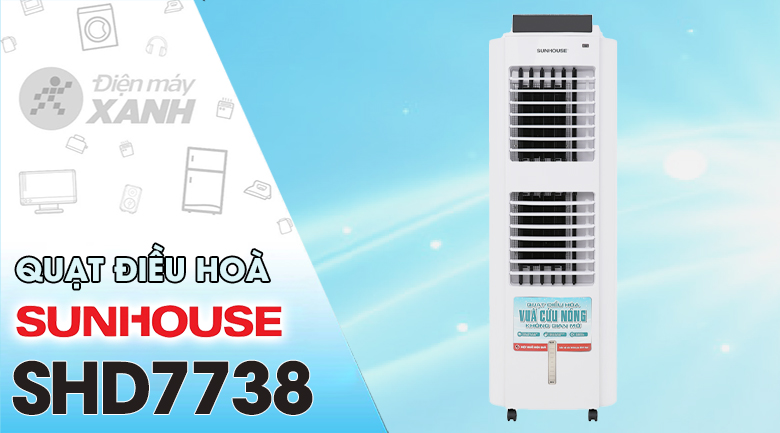 Quạt điều hòa Sunhouse SHD7738 175W