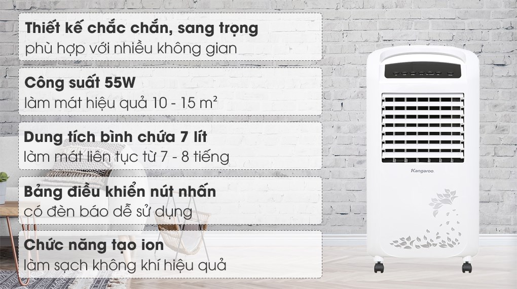 Quạt điều hòa Kangaroo KG50F12 55W