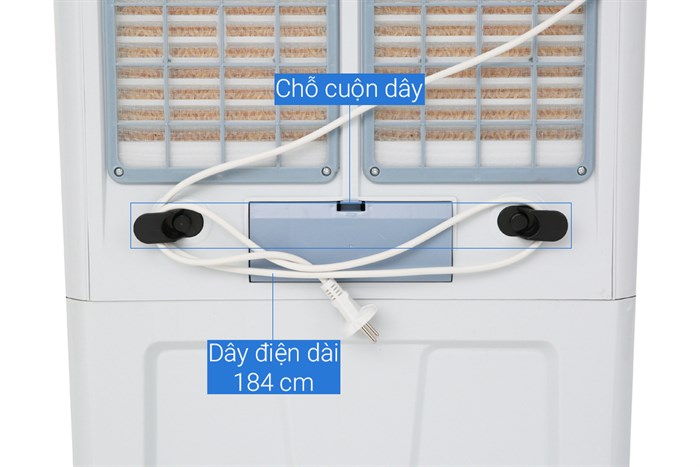 Quạt điều hòa Delites BR-A12 125W Màu Trắng