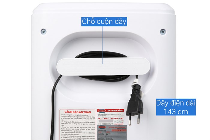 Quạt điều hoà Sunhouse SHD7713 85W Màu Trắng