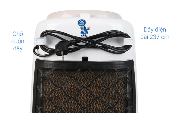 Quạt điều hoà Daikiosan DKA-02500B 160W Màu Trắng - Kem