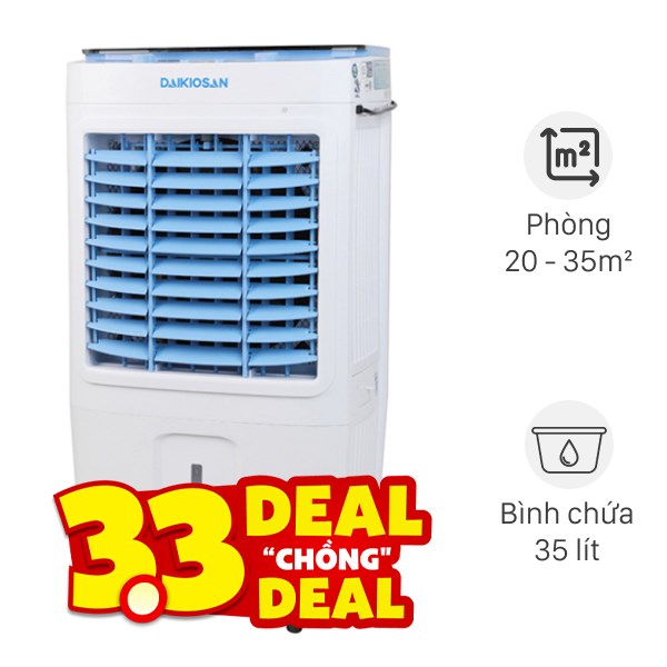 Quạt điều hoà Daikiosan DKA-03500C 110W
