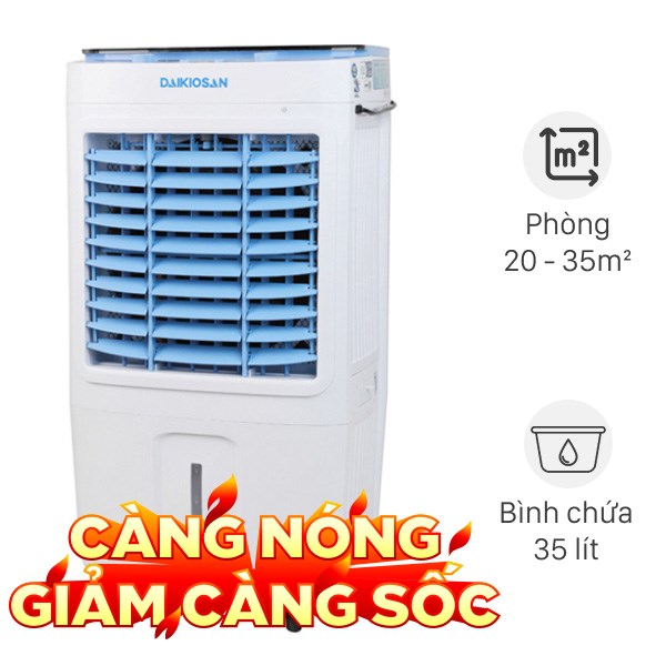 Quạt điều hoà Daikiosan DKA-03500C 110W