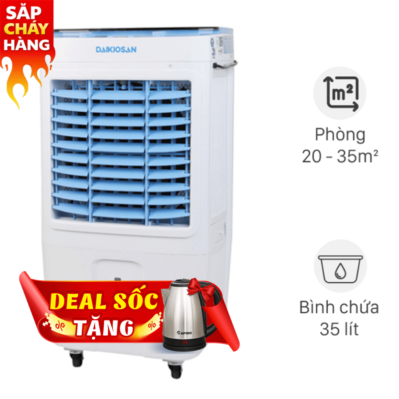 Quạt điều hoà Daikiosan DKA-03500C 110W