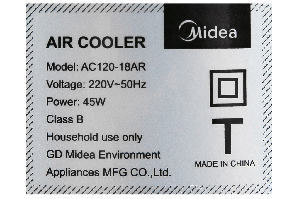 Quạt điều hòa Midea AC120-18AR