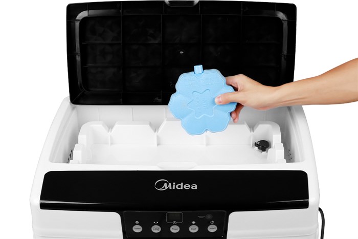 Quạt điều hòa Midea AC375-19CRH 130W Màu Trắng - Đen