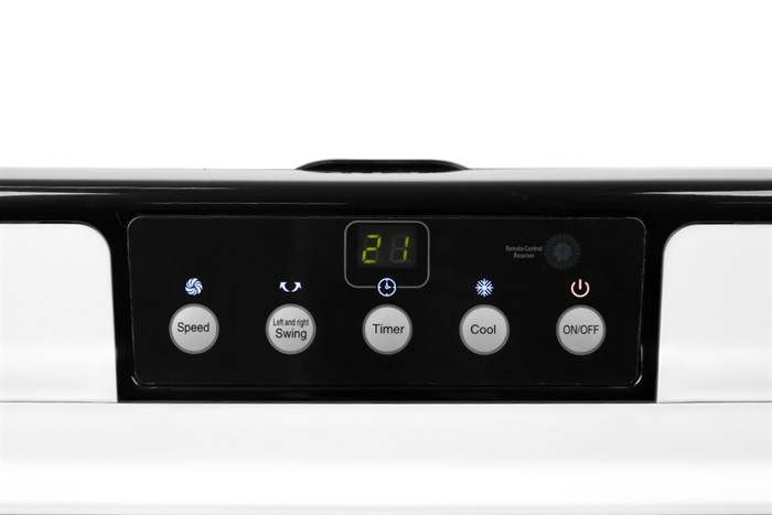 Quạt điều hòa Midea AC375-19CRH 130W Màu Trắng - Đen