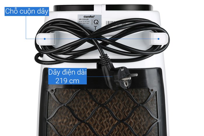 Quạt điều hòa Comfee CF-AC10AR 70W Màu Trắng - Đen
