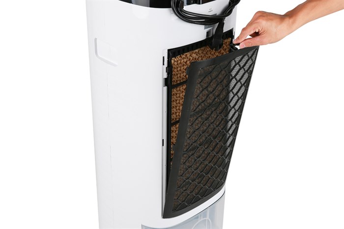 Quạt điều hòa Comfee CF-AC12AR 100W Màu Trắng - Đen