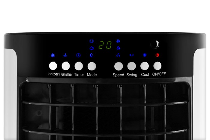 Quạt điều hòa Comfee CF-AC12AR 100W Màu Trắng - Đen